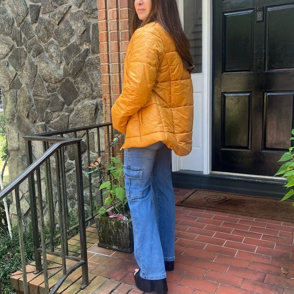 33 Chic Warm Puffer Jacket with side pockets - Picture 3 of 4